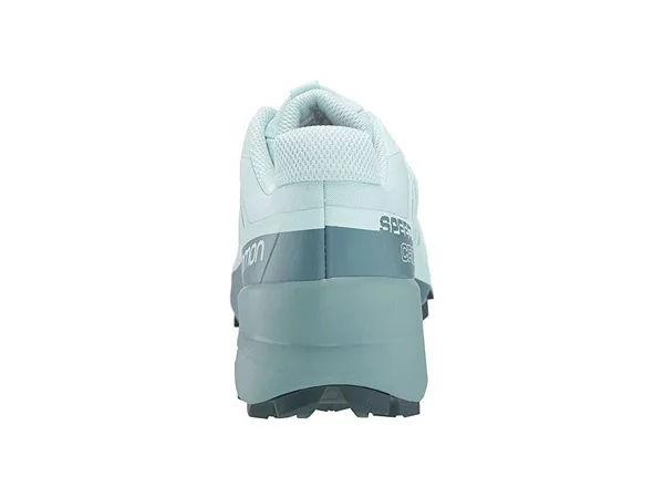 Salomon Women's Speedcross 5 Shoe 7.5 - Icy Morn/Hydro/Green Gables