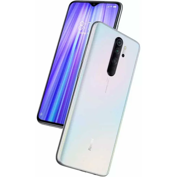 Xiaomi Redmi Note 8 Pro 128GB Dual SIM Factory Unlocked 6.53" Quad 64MP + 8MP + 2MP + 2MP Camera - Halo White - Indian Version