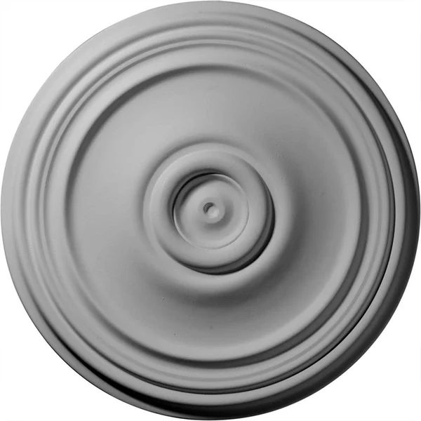 21x22OD x 1 1/4x22P Reece Ceiling Medallion (Fits Canopies Up to 6 3/4x22) - Hand-Painted Witch Hazel Crackle
