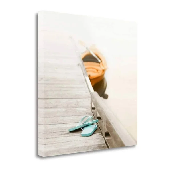 21x22 x 21x22 Summer at The Lake by Nicholas Bell Fine Art Giclee Print