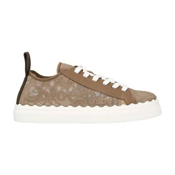 Chloé Lauren Trainers - Dark Greige - 35