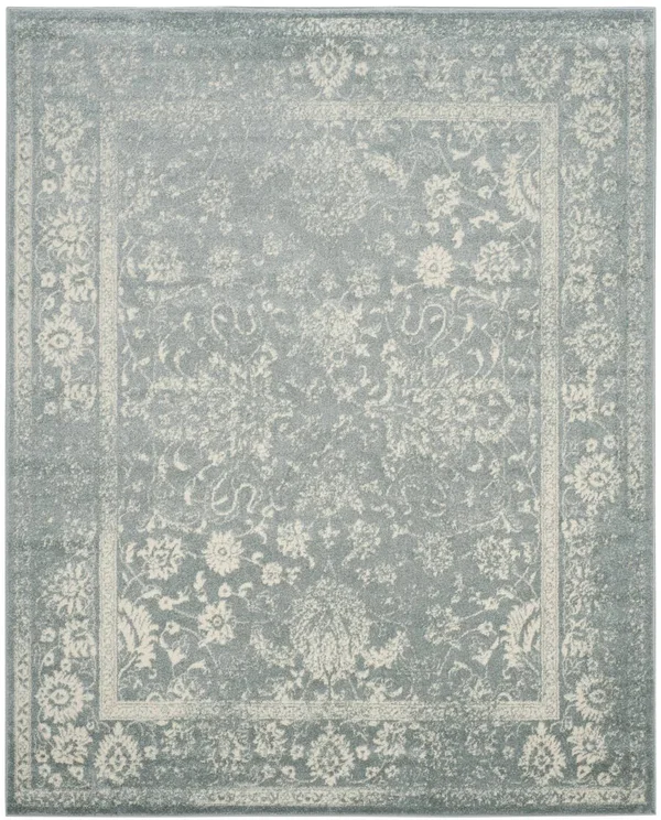 Safavieh 11& x 15& Adirondack ADR109T Slate, Ivory Rug