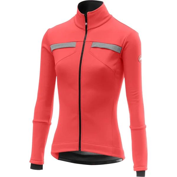 Castelli Dinamica Jacket - Women's Brilliant Pink, M