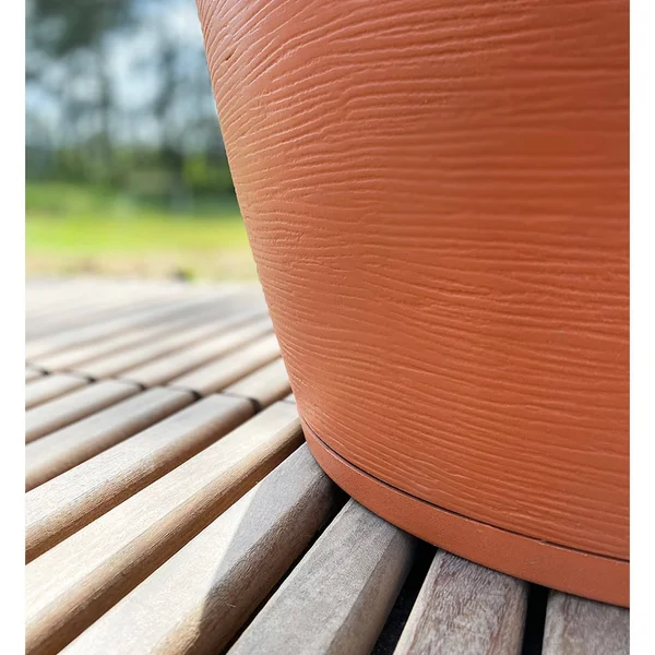 Floridis Amsterdan Medium Black Resin Planter Bowl