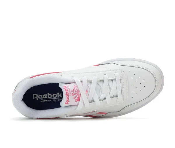 Reebok Women's Club Memt Sneaker White/Pink 7