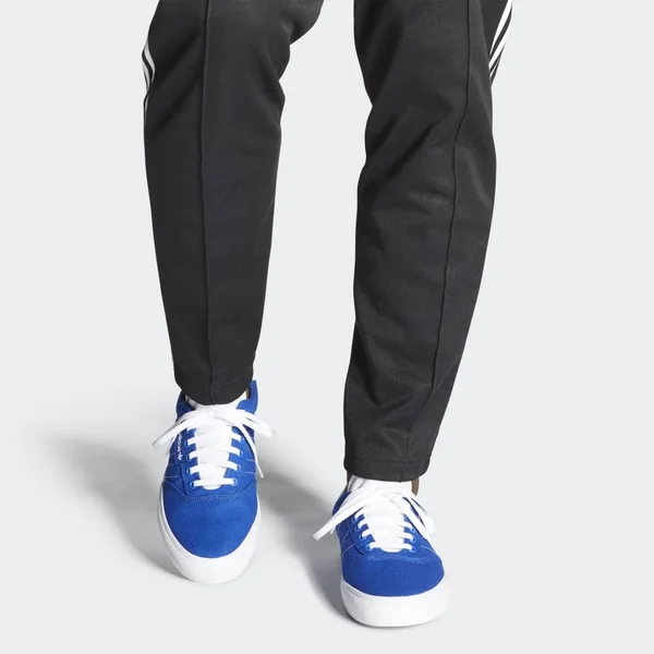 Adidas Skateboarding 3MC Skate Shoes Team Royal Blue/Footwear : Men's 13