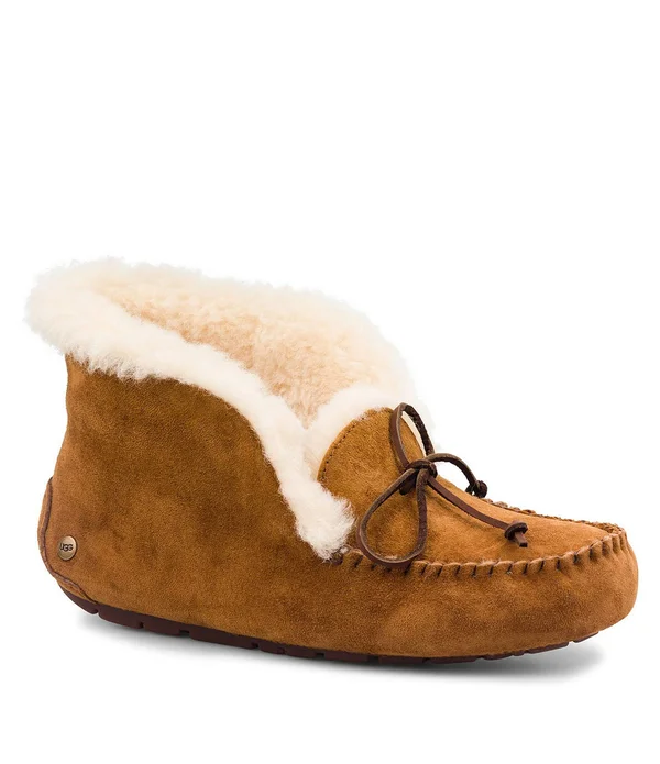 UGG Women's Alena Slipper in Chestnut - Size: 8.0