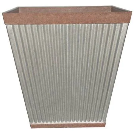 Gracie Oaks Westbury Square Resin Pot Planter