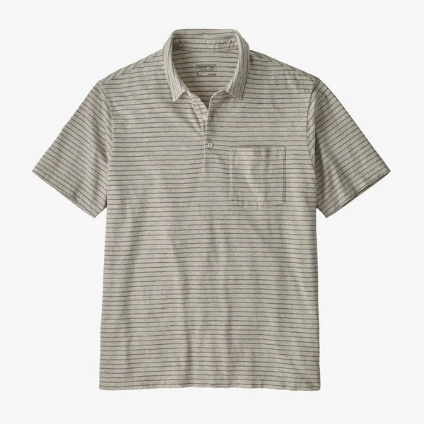 Patagonia Organic Cotton Lightweight Polo Men's - Birch White - Large
