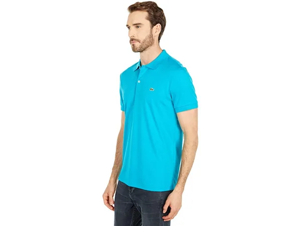 Lacoste Men's Regular Fit Pima Cotton Polo Shirt - Reef