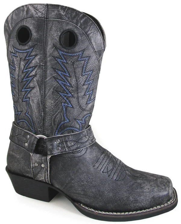 Smoky Mountain Women's Redwood Black Boots