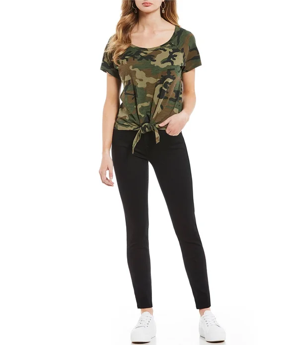 True Religion Women Jennie Curvy Skinny Jeans Black 31