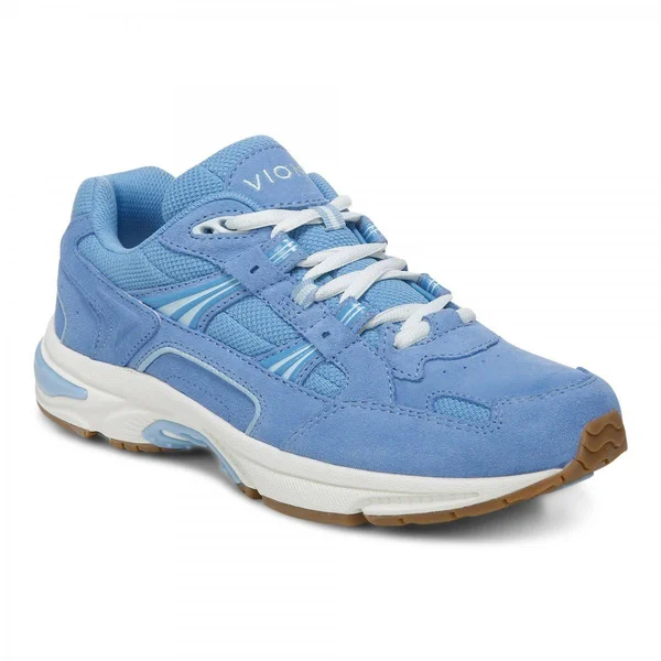 Vionic Walker Women's Lace Up Casual Shoes Azure : 12 M