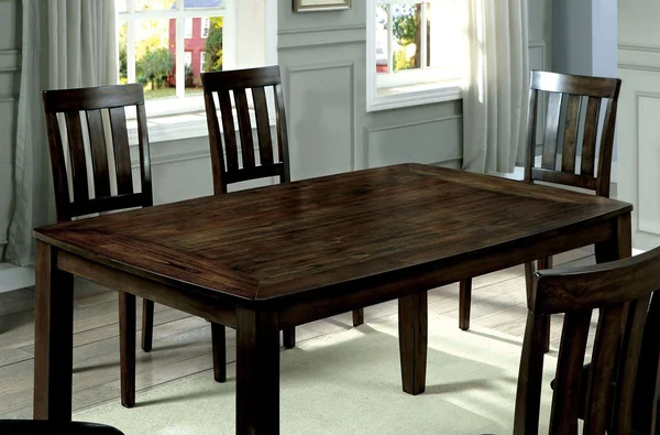 Chandler Dark Oak 5 Piece Counter Height Table Set