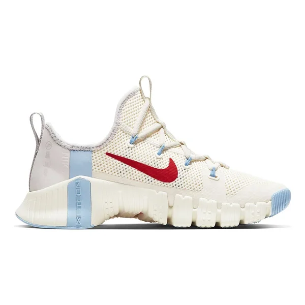 Nike Free Metcon 3 Women's Training Shoes in Pale Ivory/Vast Grey, Size: 8, CJ6314-146