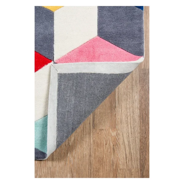 Momeni Lil Mo Hipster Area Rug - Multi, 5& x 5& Round