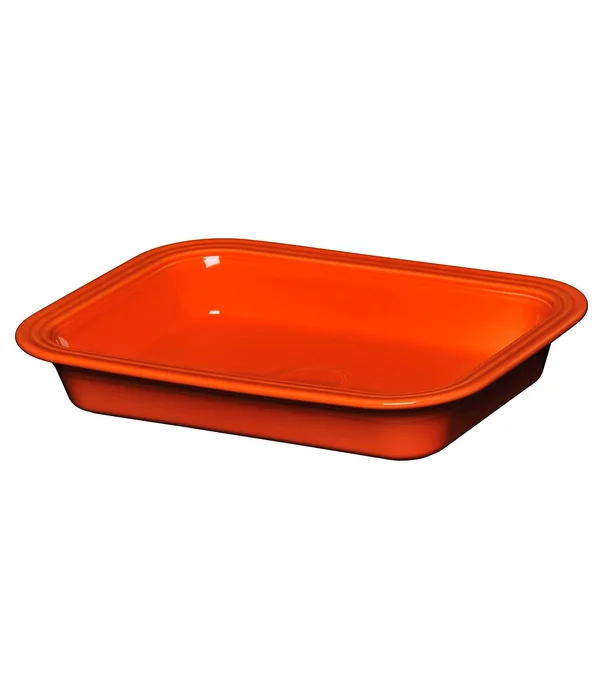 Fiesta Rectangular Baker - Poppy
