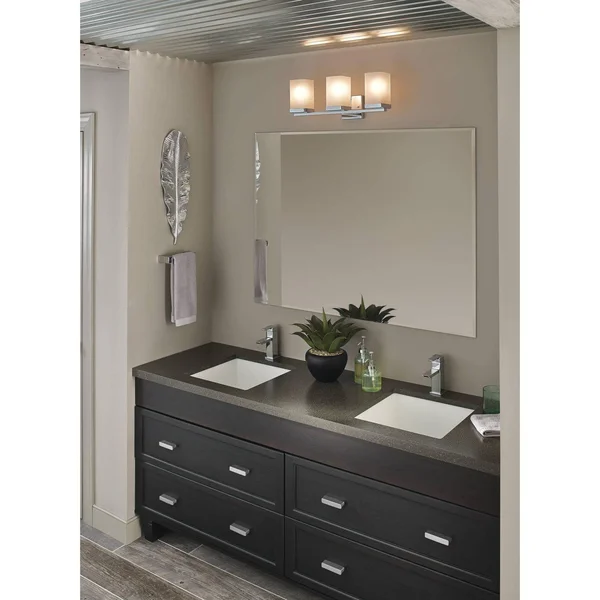 Moen YB8863CH 90 Degree Vanity Light Chrome