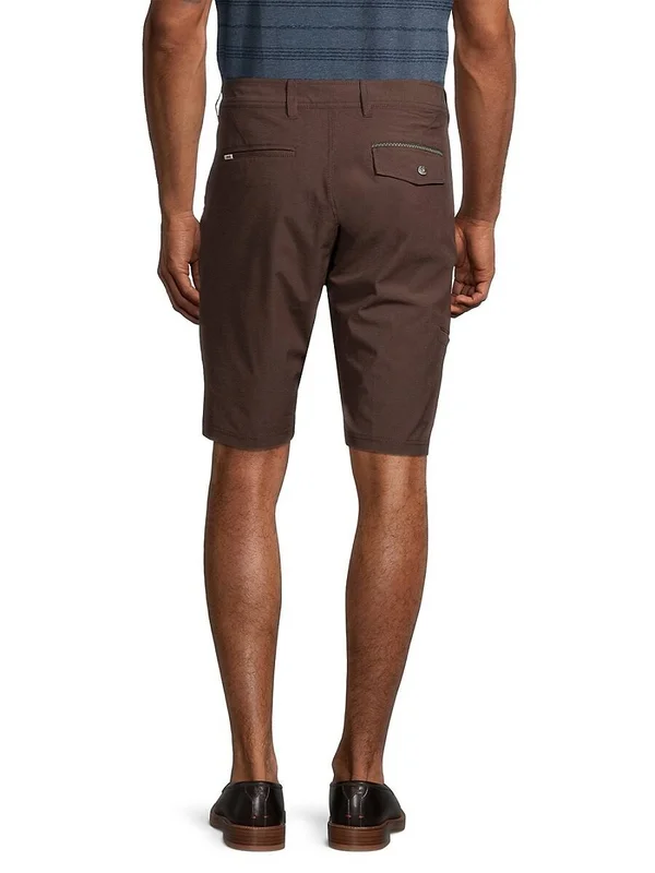Linksoul Men's Cotton-Blend Boardwalkder Shorts - Bark - Size 30