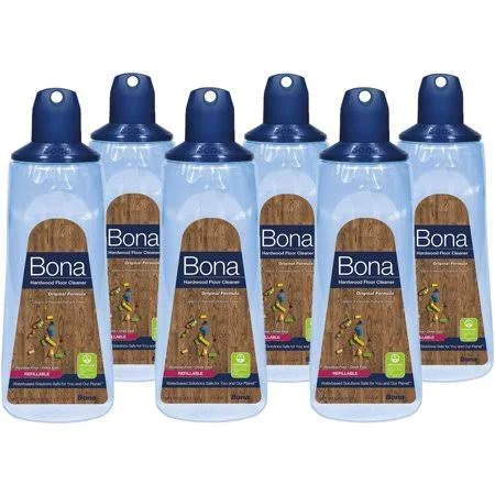 6 Pack Bona Hardwood Floor Cleaner Cartridge - 34 oz., Size: 34 oz, 6 Pack