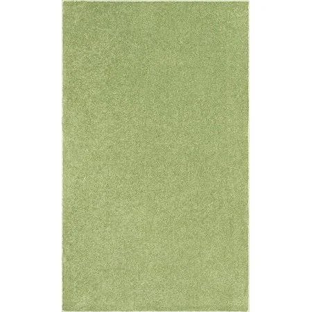 Home Queen Solid Color Lime Green 10&x13& - Area Rug