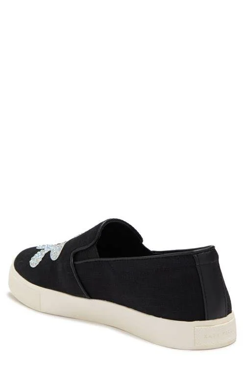 Katy Perry Canvas Slip-On Shoes - The Kerry - Size 6-1/2 Medium, Daisy