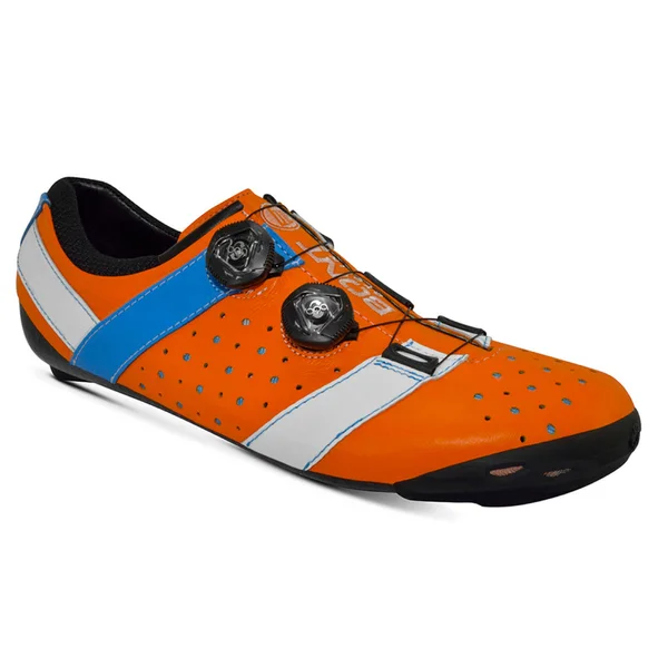 Bont Vaypor + Road Shoes - EU 42 - Orange/Blue