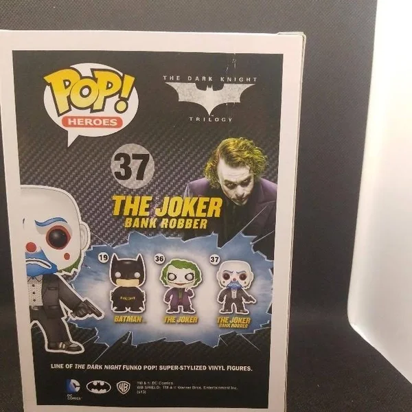 Funko Pop! Dark Knight Trilogy - Bank Robber Joker #37