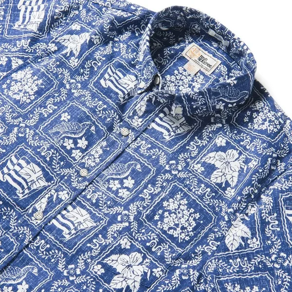 Lahaina Sailor Archive Classic - Spooner Kloth Pullover, Denim, 2XL