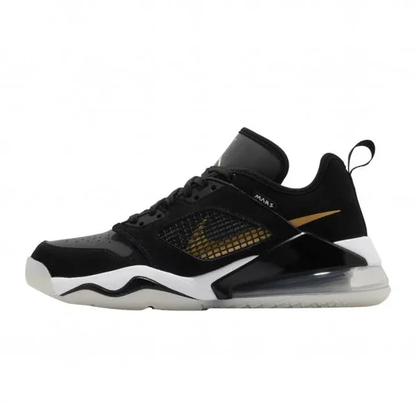 Jordan Mars 270 Low Black Metallic Gold - Size 7.5 Men