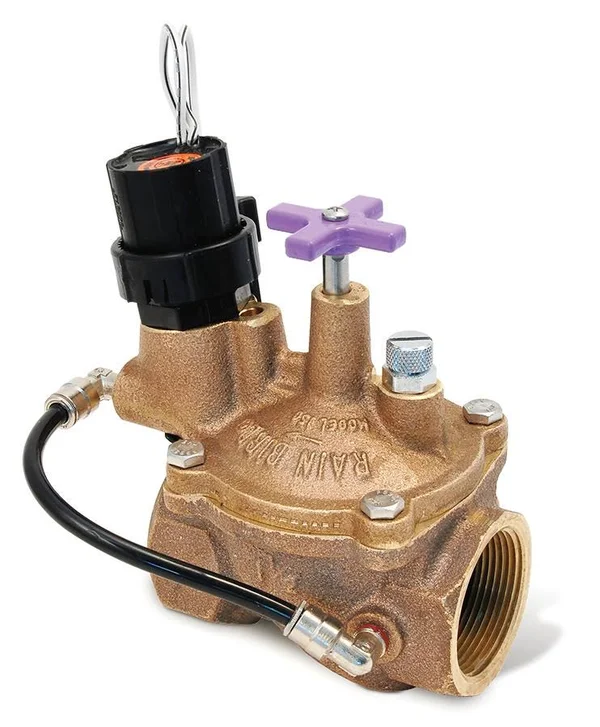 Rain Bird - 200EFBCP 24 VAC 2x22 Electric Brass Irrigation Valve