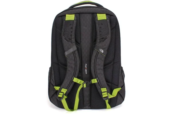 The North Face Women's Jester Backpack, TNF Black Emboss/Calypso Coral (One Size)
