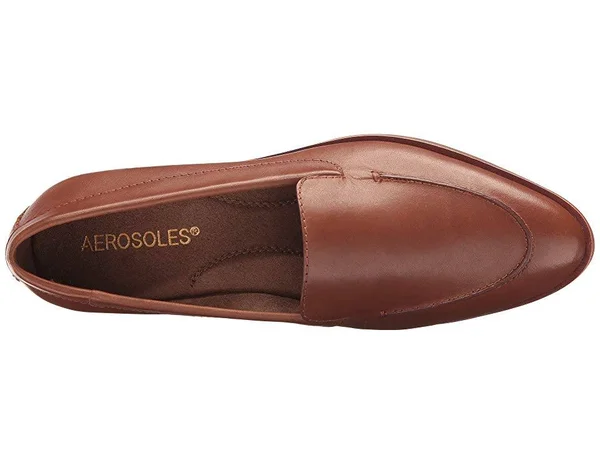 Aerosoles Women's East Side Loafer, Size: 10, Dark Tan Leather
