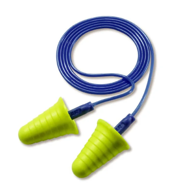 3M E-A-R - Earplugs - bullet - SLC80: 26 dB - NRR: 30 dB - polyurethane foam - yellow pairs (pack of 2000)