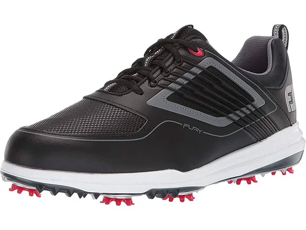 FootJoy Men's Fury Golf Shoes - Black