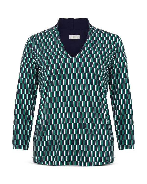 Hobbs London Women's Aimee Top - Brown - Size XL