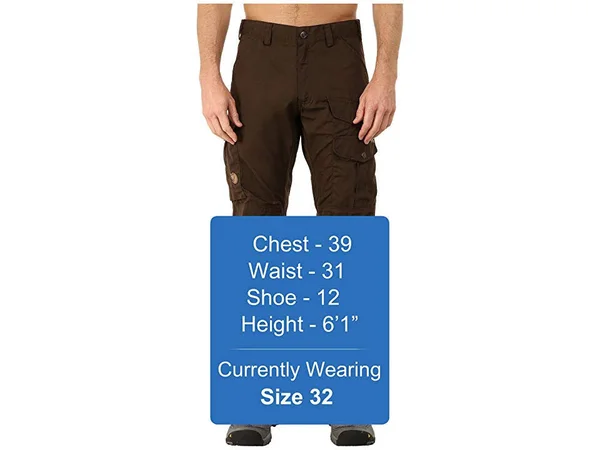 Fjallraven Vidda Pro Trousers Long Olive - Mens G-1000 Full-Length Trousers, Size 44 - Color Dark Olive