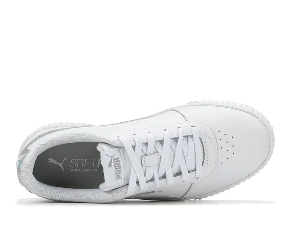 Puma Carina Iridescent 7.5 Women's White