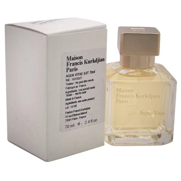 Maison Francis Kurkdjian Aqua Vitae EDT Spray (Tester) for Unisex 2.4 oz
