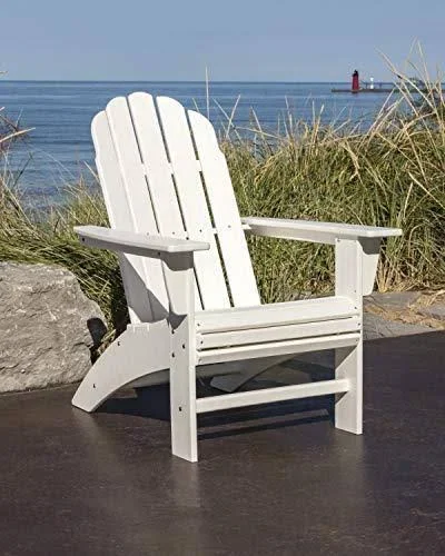 POLYWOOD Vineyard Curveback Adirondack Chair (Lime)