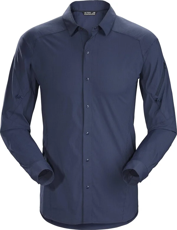 Arc&teryx Elaho LS Shirt Men's (Cobalt Moon, Small)