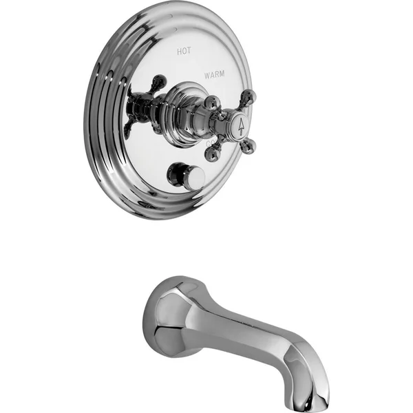 Newport Brass NB Balanced Pressure Tub & Shower Trim White - 4-922BP-50