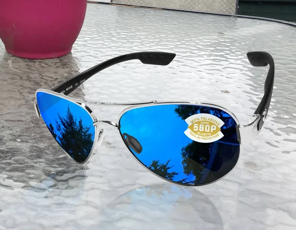 Costa Del Mar South Point Palladium - Blue Mirror 580P Sunglasses