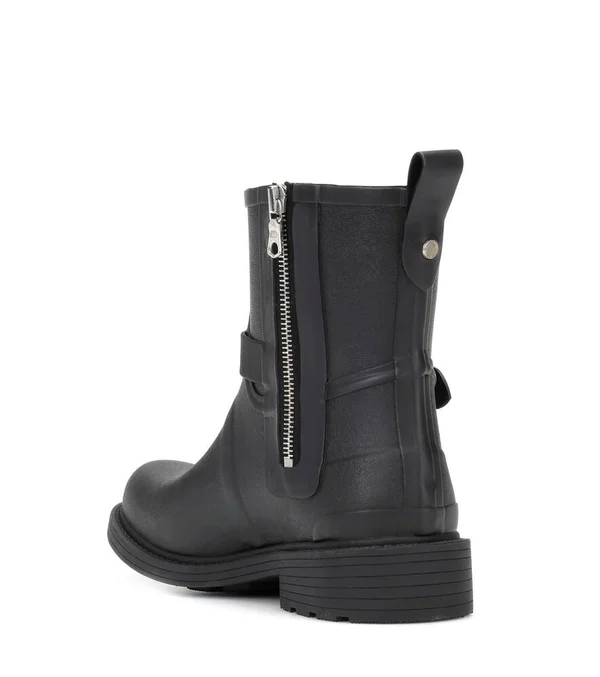 Rag & Bone, Moto Rain rubber ankle boots, Women, Black, 36, Ankle Boots