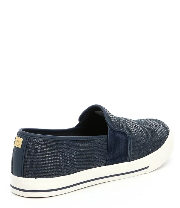 Lauren Ralph Lauren Tan Jinny Slip on Sneakers