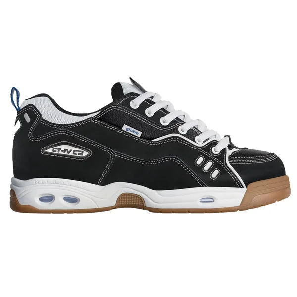 Globe CT-IV Classic (Black/White/Gum) Men's Skate Shoes-9.5