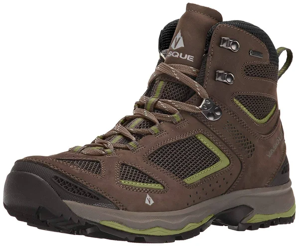 Vasque Men's Breeze III GTX Boot - 9 Wide - Brown Olive/Pesto