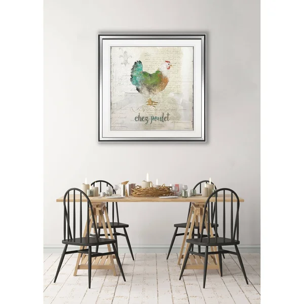Mountain Water I -Framed Giclee Print - 32 x 32