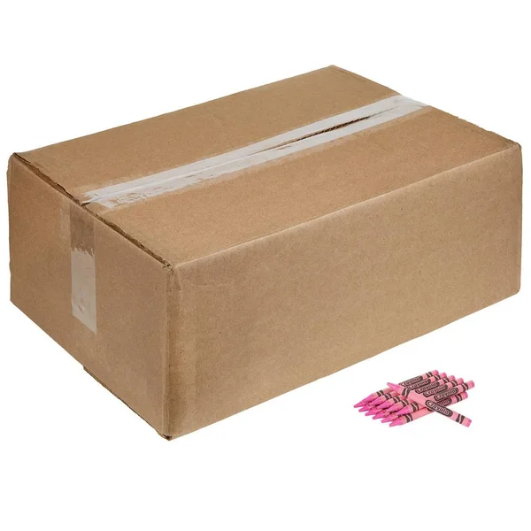 Crayola 528360M010 Classic Pink Crayon - 3000/Case