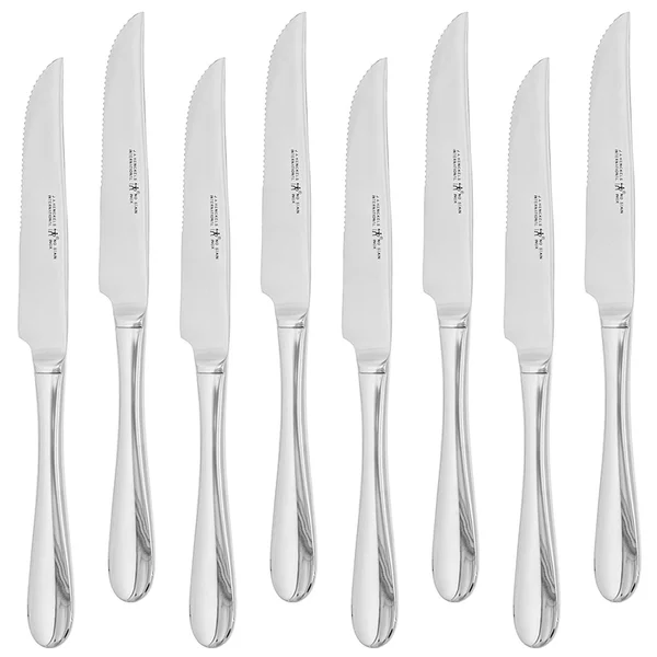 J.A. Henckels International Stainless Steel Steak Knife, Set of 8